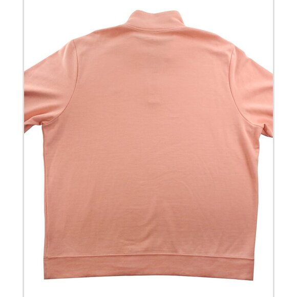 Vineyard Vines Shep Shirt Pullover 1/4 Zip Whale Salmon Men's 2XL - Picture 4 of 12
